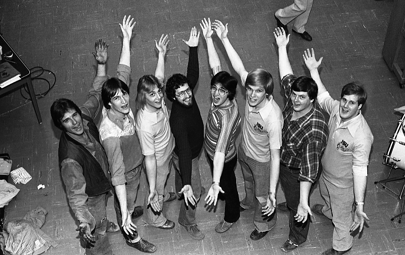 Mens Glee Club in 1978