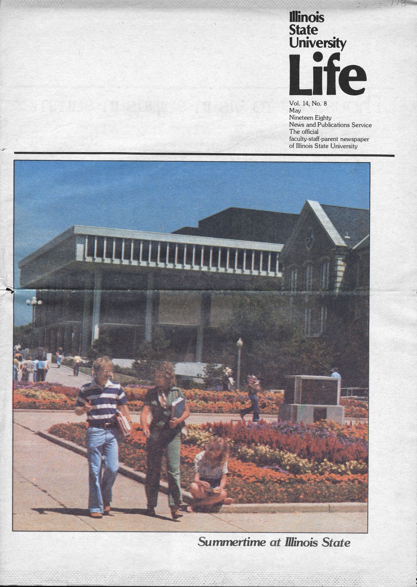 ISU Life publication cover from May 1980